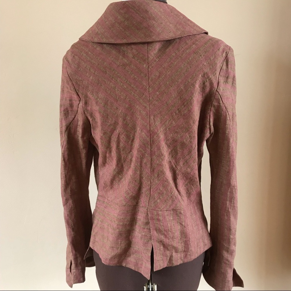 ❤️ SOLD ❤️ NWT AIMEE G DANIELLA LINEN JACKET - Picture 6 of 8